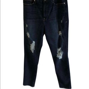 Good American distressed skinny